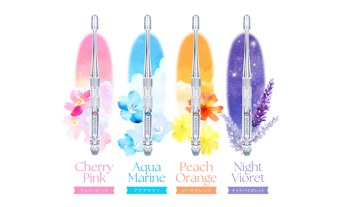 Sangi Apagard Іонна зубна щітка Crystal Night Violet (1 шт) - JapanTrading