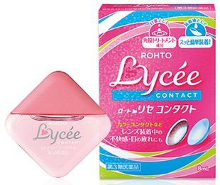 Rohto Японські краплі для очей при носінні контактних лінз Lycee contact ИС1 (8 мл) 135646 JapanTrading