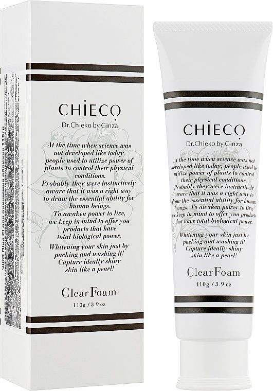 GINZA TOMATO Омолоджуюча пінка для вмивання з плацентою троянди CHIECO Clear Foam C (110 мл) - JapanTrading