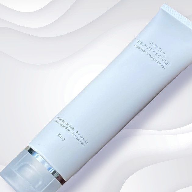 AXXZIA Лечебная пенка для умывания Beauty Force Purifying Wash Foam 100 г - JapanTrading