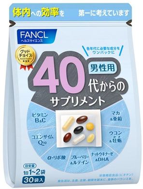 Fancl витамины для мужчин 40+