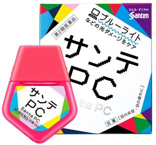 Sante Японські краплі для очей з вітамінами при роботі за комп'ютером PC SANTEN ИС3 (12 мл) 411983 JapanTrading