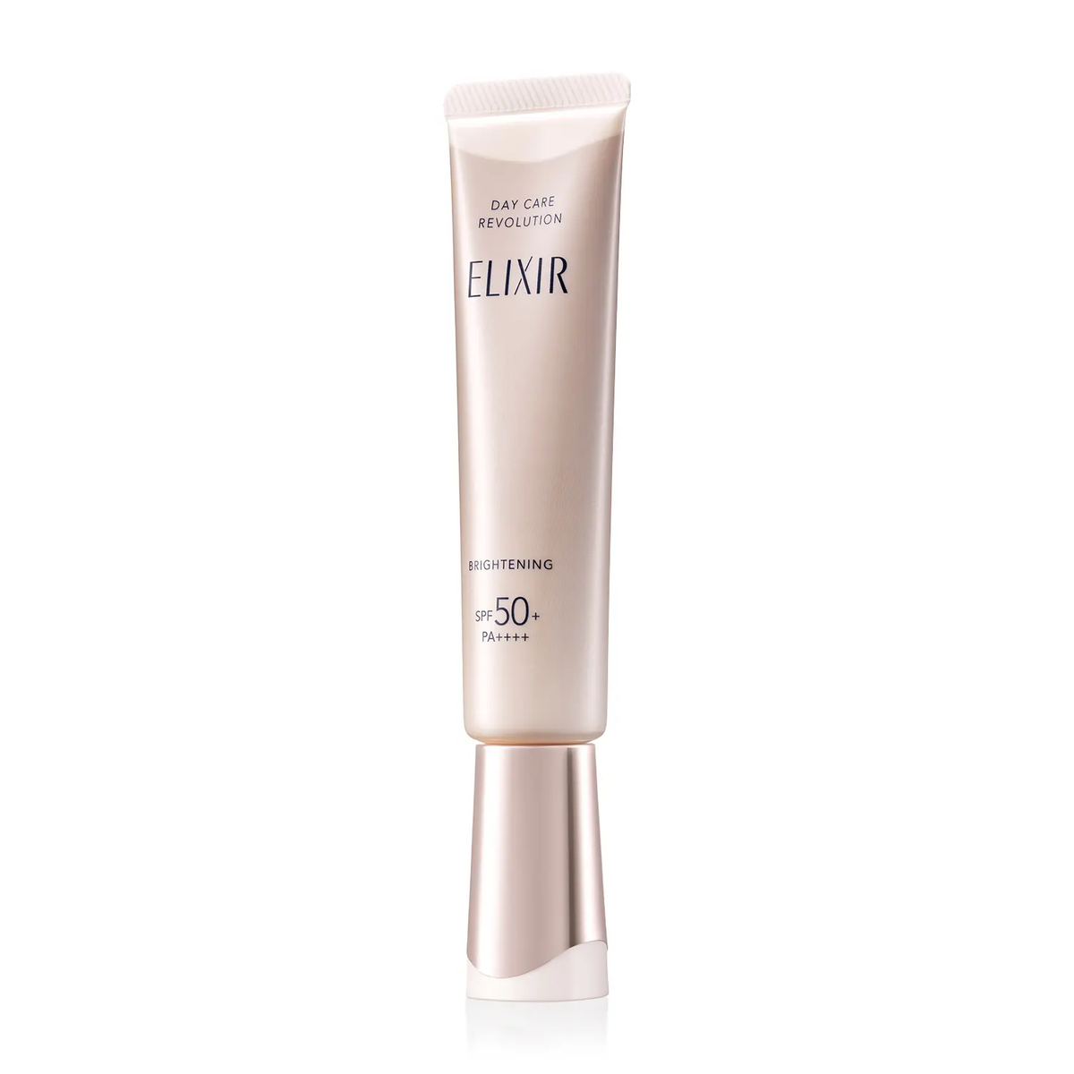 ELIXIR Солнцезащитная эмульсия для сияния SPF 50 PA++++ Daycare Revolution Brightening + ba Shiseido, 50 г - JapanTrading