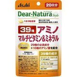 Asahi Dear-Natura Комплекс вітамінів, мінералів і амінокислот Strong 39 Amino Multivitamins&Minerals 60 шт на 20 днів  639588 фото JapanTrading