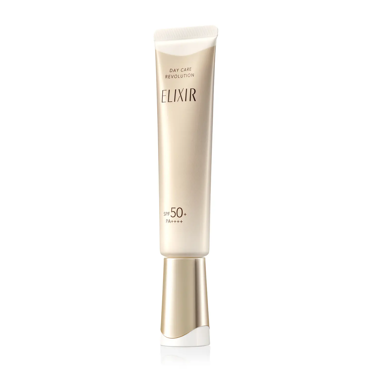 ELIXIR Лечебная солнцезащитная эмульсия SPF 50 + PA++++ Day Care Revolution + Ba Shiseido, 50 г - JapanTrading