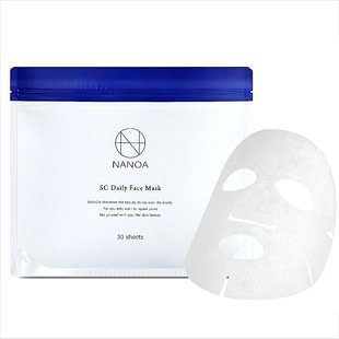 NANOA Маска тканевая антивозрастная со стволовыми клетками SC Daily Face Mask 30 шт. 600770 JapanTrading