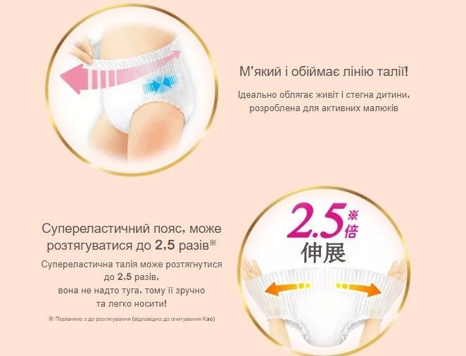 Merries Подгузники детские Premium KAO  - JapanTrading