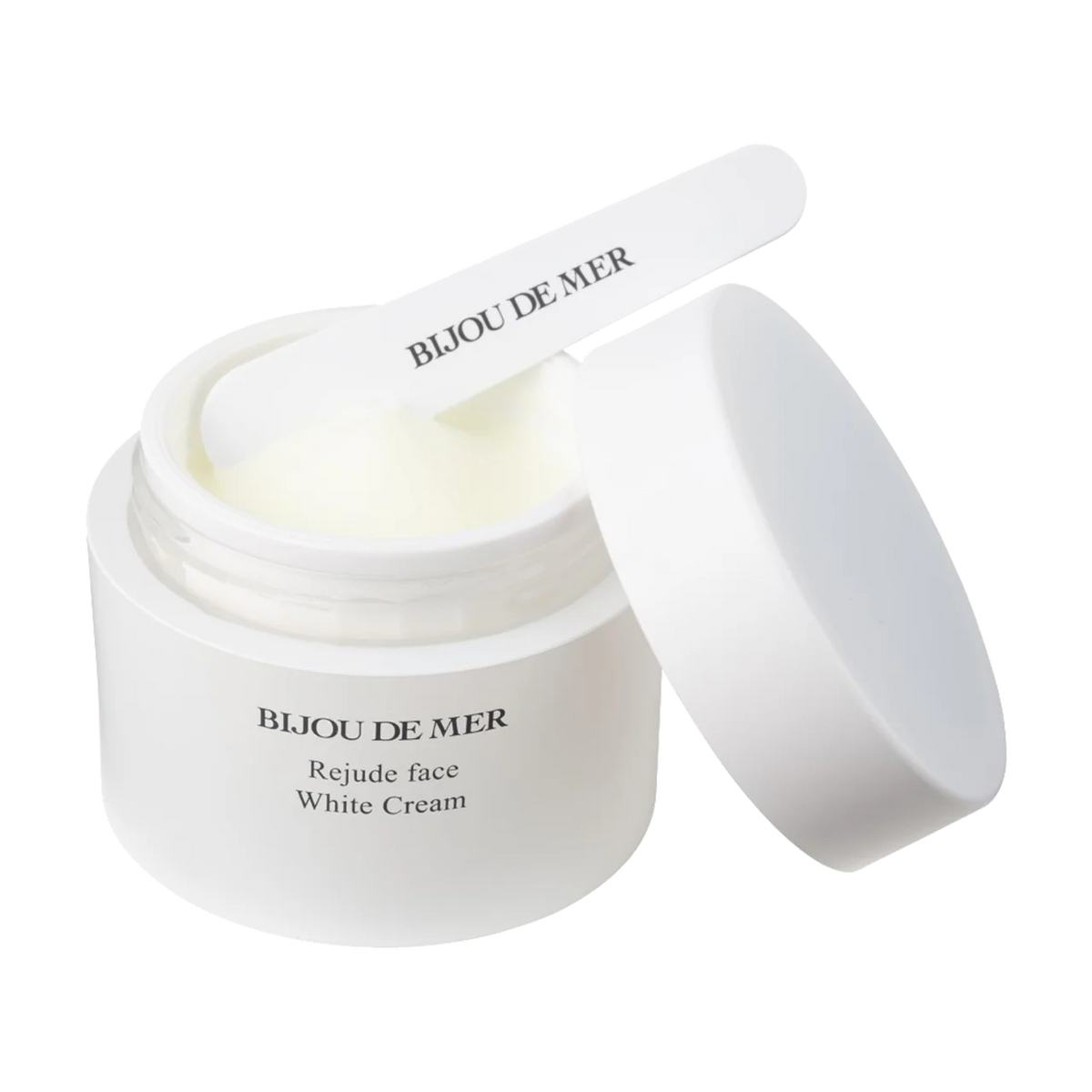 BIJOU DE MER Відбілюючий крем для обличчя з арбутином Rejuve Face White Cream 48g - JapanTrading