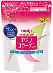 Meiji Коллаген для здоровья кожи и суставов Amino Collagen 198 г на 30 дней