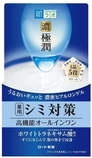Hada Labo Відбілюючий гіалуроновий гель для обличчя з транексамовою кислотою Koi-Gokujyun Whitening Perfect Gel (100 г) 157600 JapanTrading