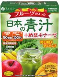 Fine Japan Аодзиру с наттокиназа и молочнокислыми бактериями Fruit Aojiru + Nattokinase (30 шт) 016064 фото JapanTrading