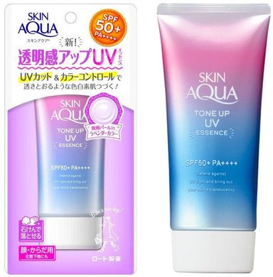 Rohto Солнцезащитный крем  Skin AQUA Tone Up UV Essence
