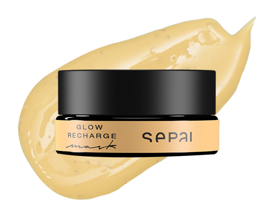 Sepai Восстанавливающая маска для лица Glow Recharge (58 г) - JapanTrading
