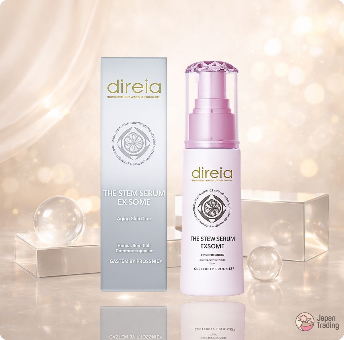 Direia Ревіталізуюча сироватка для обличчя The Stem Serum Ex Some - JapanTrading