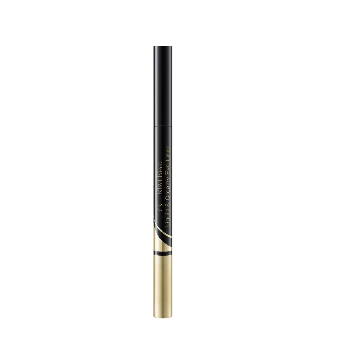 RECORESERUM Rika Real Подводка для глаз 2 в 1 &ndash; жидкая и кремовая Liquid&Creamy Eye Liner (Carbon Black) - JapanTrading