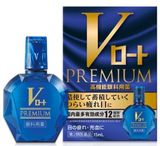 Rohto Японські краплі для очей з максимально живильним складом (сині) V Premium ІС4 (15 мл) 174454 фото JapanTrading