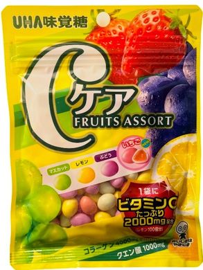 UHA Цукерки з вітаміном С та колагеном C Care Collagen Candy (60 г) 662957 JapanTrading