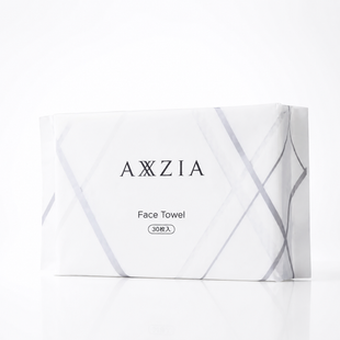 Axxzia Рушнички для обличчя Face Towels, 30 шт - JapanTrading