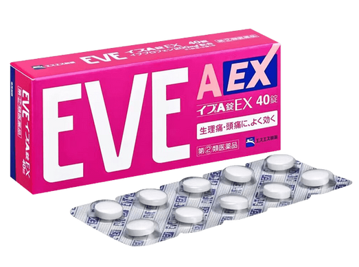 SSP Обезболивающее средство от менструальной боли EVE A EX (40 шт) 058510 JapanTrading