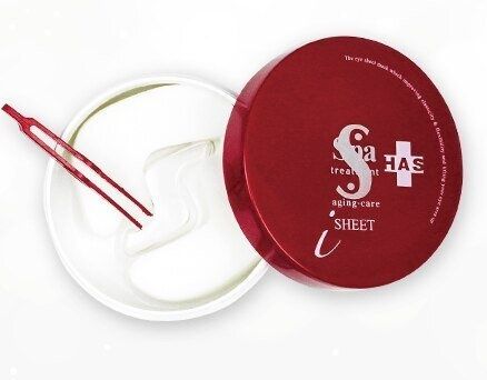 SPA Treatment Омолоджуючі патчі для очей HAS Stretch i Sheet aging-care (60 шт/30 пар) - JapanTrading