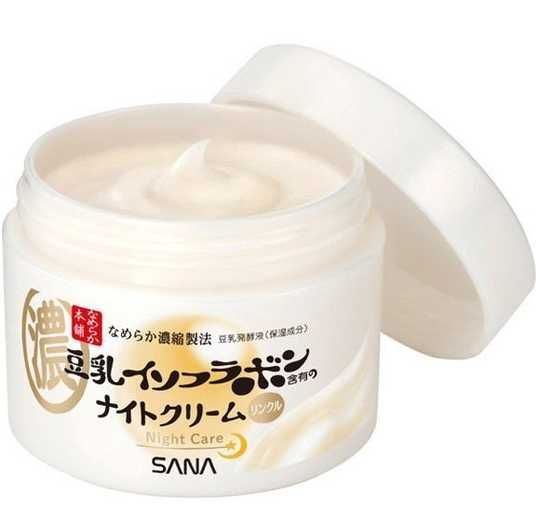 Купить Sana Крем ночной для лица с ретинолом Nameraka Hompo