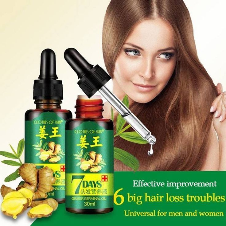 Clothes of Skin Имбирная сыворотка для волос 7 Days Hair Growth Essential Oil (30 мл) - JapanTrading