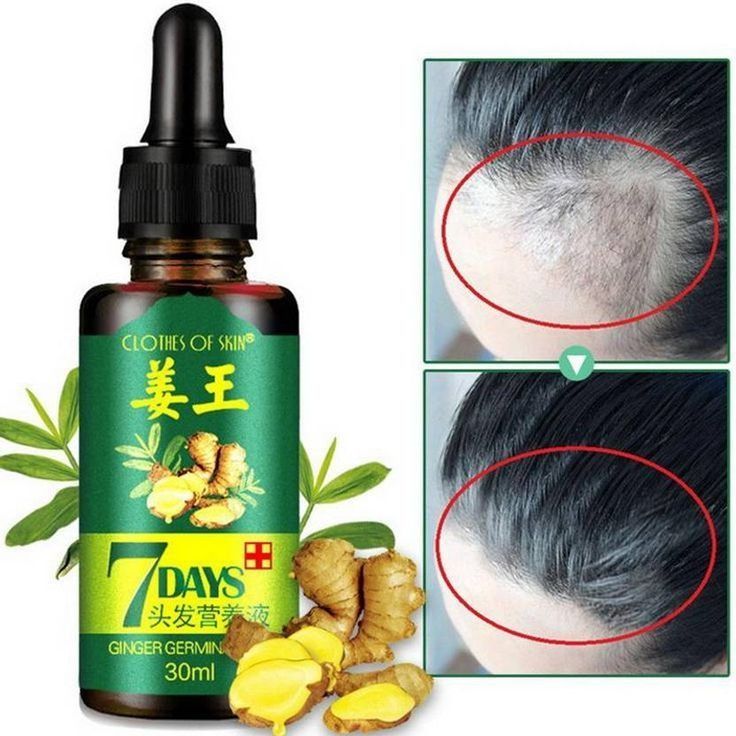 Clothes of Skin Имбирная сыворотка для волос 7 Days Hair Growth Essential Oil (30 мл) - JapanTrading