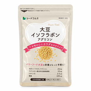 Seedcoms Посилені ізофлавони сої для жіночого здоров'я Soy Isoflavone - JapanTrading