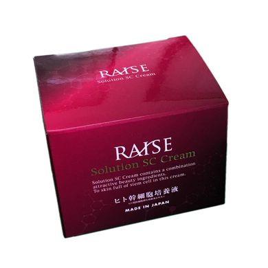 RAISE Омолоджувальний крем зі стовбуровими клітинами Solution SC Cream (30 г) 000049 JapanTrading