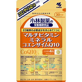 Kobayashi Полівітаміни, мінерали, коензим Q 10 Plus 120 шт на 30 днів 072042 JapanTrading