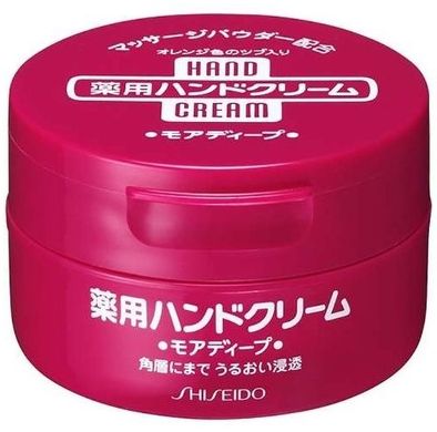 shiseido леченый крем для рук