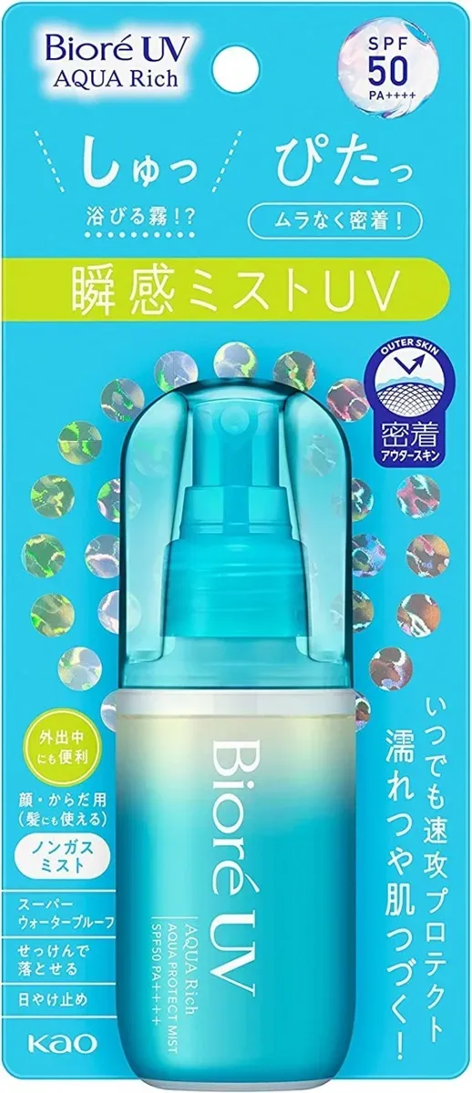 Biore UV Aqua Rich SPF 50+ Protect Mist PA++++