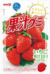 Meiji Мармелад із колагеном зі смаком полуниці (50г) 079752 JapanTrading