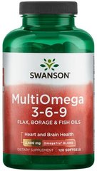 Swanson Multi Omega Омега 3-6-9