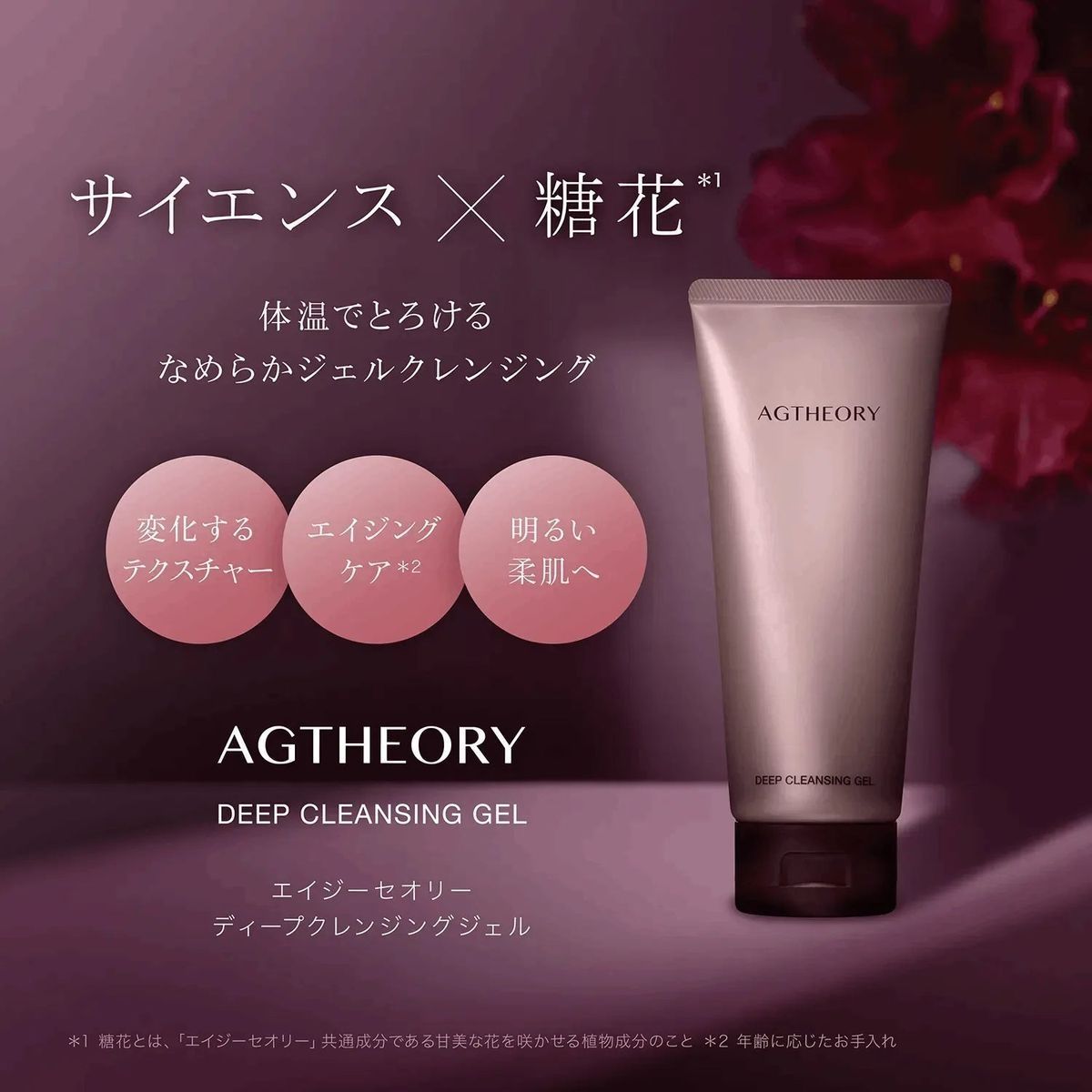 AXXZIA Гель для глубокой очистки кожи лица AGTHEORY DEEP CLEANSING GEL, 120 г - JapanTrading