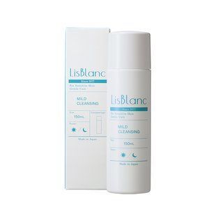 AXXZIA LisBlanc  Молочко для делікатного очищення та демакіяжу обличчя Mild Cleansing, 150 мл - JapanTrading