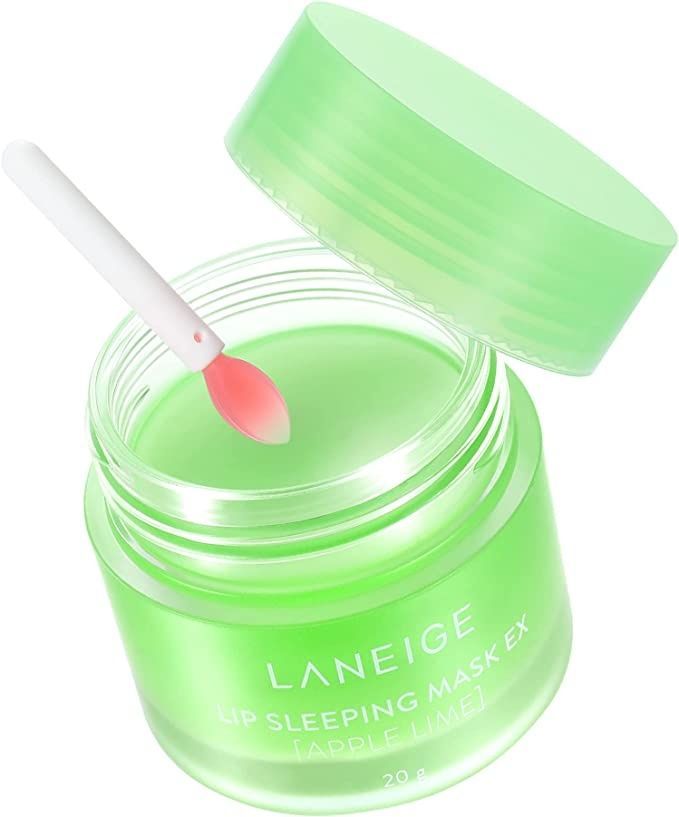 Laneige Маска для губ нічна з ароматом яблука та лайма Lip Sleeping Mask Apple Lime (20 г) - JapanTrading