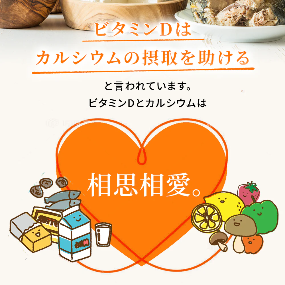 Seedcoms Витамин D+ Кальций 90 шт на 3 месяца - JapanTrading
