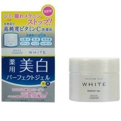 Kose Cosmeport Крем-гель для обличчя відбілюючий&nbsp;зволожуючий Moisture Mild White Perfect Gel (159 г) - JapanTrading