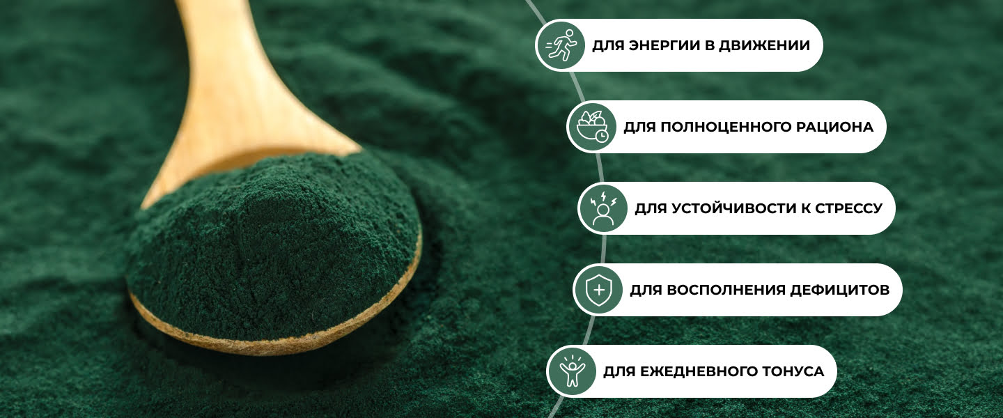когда принимать спирулину